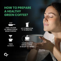 Carbamide Forte Green Coffee Beans Powder for Weight Loss with High CGA & Low Caffeine - 200g Veg Powder
