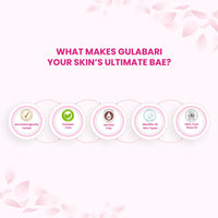 Dabur Vatika Enriched Coconut Hair Oil With Hibiscus, 300 Ml & Dabur Gulabari Premium Rose Water with No Paraben for Cleansing and Toning, 400 ml
