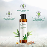 Hampa Hemp Arthritis Care Oil 100ml, Effective Relief for Knee, Joint Pain caused by Rheumatoid Arthritis, with Full spectrum Vijaya Leaf Extract and 13 Ayurvedic Herbs- 100% Natural and Ayurvedic