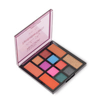 Hilary Rhoda Colour Stay Eyeshadow Palette | 12 Shades | Highly Pigmented Eyeshadow Palette | Matte & Shimmer Finish | No Fallout Eyeshadow Palette | Blendable Eyeshadow Palette | 20g