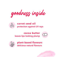 Plum Candy Melts Vegan Lip Balm | Melon Bubble-Yum | Natural UV Protection | Ultra Moisturization | Added Shine | 100% Vegan | Paraben Free | 12g