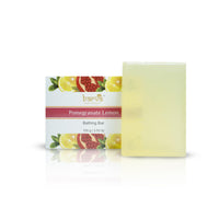 Barva Pure Glycerin Soap Contains Natural ingredients to Pamper your Skin, Luxurious Bathing Soaps for all Skin Types. (Pomegranate Lemon Bathing Bar (Pack of 2)