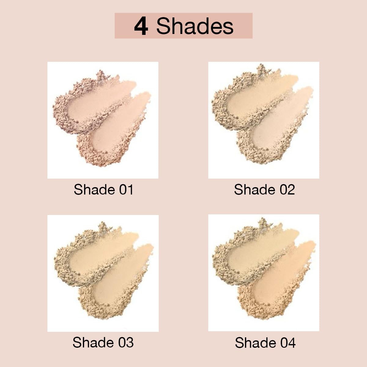 Hilary Rhoda Slay All Day 2 in 1 Compact | Matte & Shimmer Finish | Moisture-Infused With Sponge | 20g (Beige - Shade 03)