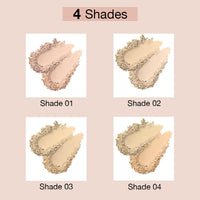 Hilary Rhoda Slay All Day 2 in 1 Compact | Matte & Shimmer Finish | Moisture-Infused With Sponge | 20g (Beige - Shade 03)
