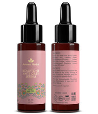 Avimee Herbal Scalptone Grey Hair Serum with Hyaluronic Acid & Caffeine | Toxin Free | Light-weight, Non-sticky & Odourless formula | For All hair types | 25 ml