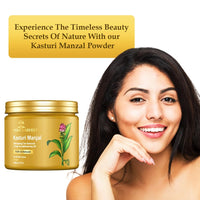 VEDAHARVEST Kasturi Manjal - Curcuma Aromatica/Wild Turmeric Powder For All Skin Types| For Glowing Skin| Skin Tone | Blemish-Free | Overall Complexion| 120Gm, 1 Count