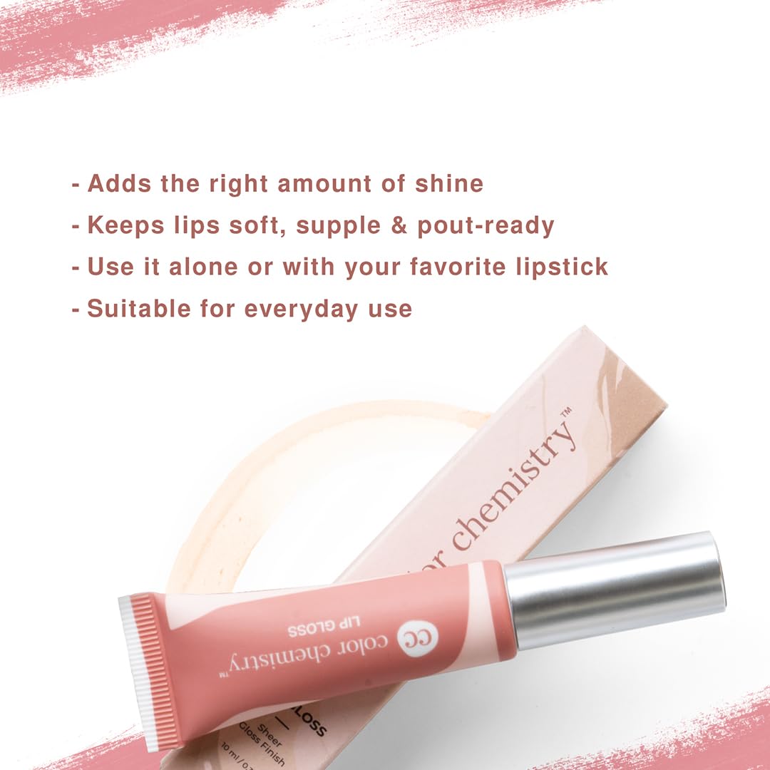 Color Chemistry Lip Gloss, 10 g (Dew LG01)