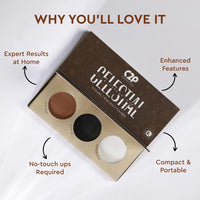C2P Pro Celestial Eyebrow Palette for Women 12g | 3-in-1 Brow Kit (Powder + Wax) | Fills, Shapes & Defines | Long-Lasting, Non-Sticky & Buildable | Enriched with Coconut, Castor Oil & Vitamin E