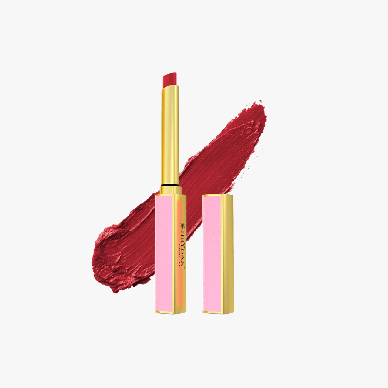 Shryoan Velvet Matte Soft Slim Lipstick - 24Hr Long Lasting, Easy Glide, Velvet Texture (10g) (Toasted Almond)
