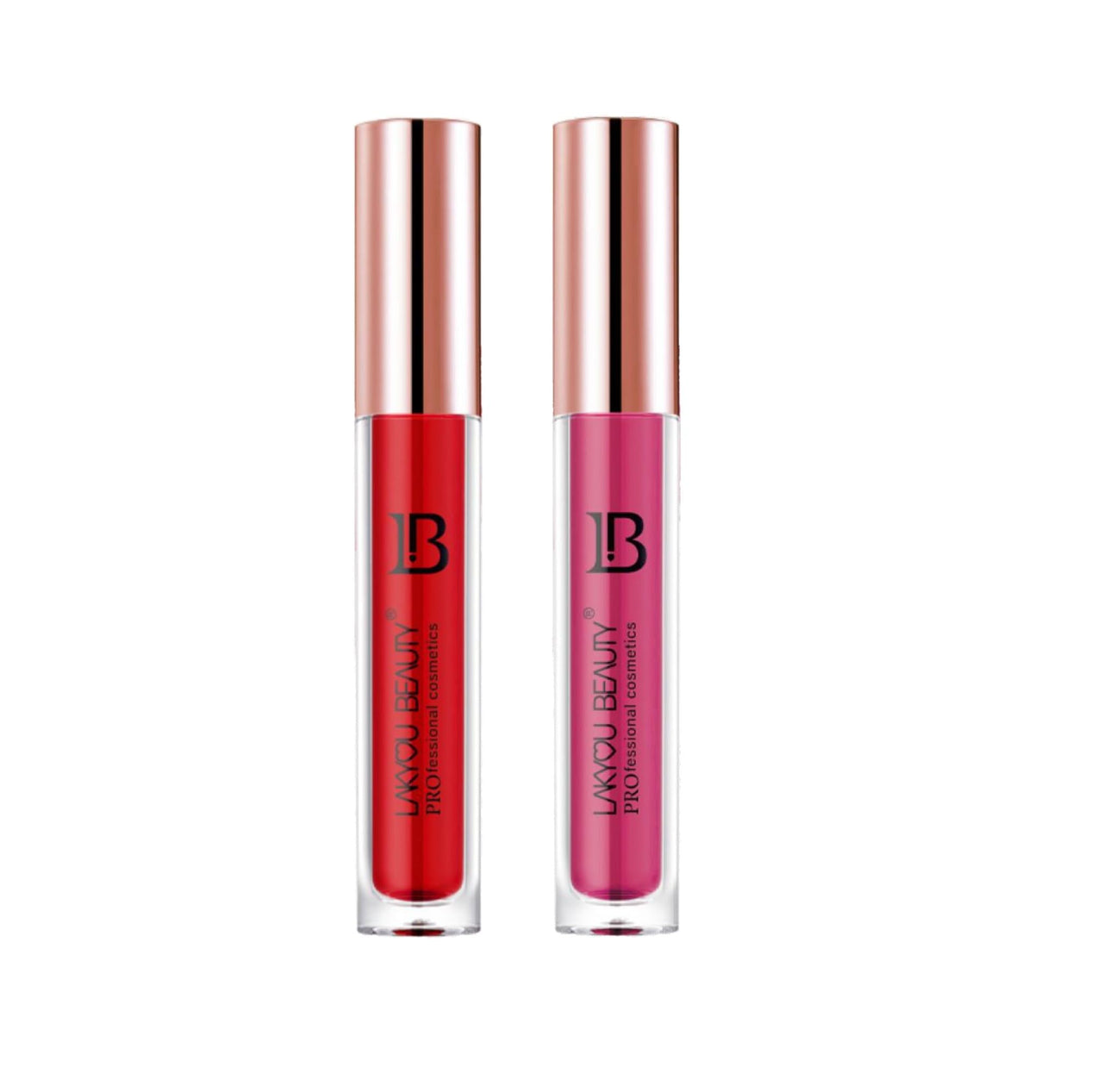 LAKYOU BEAUTY Color Infusion Non Transfer Liquid Lipstick | Combo of 2 Shades (Garnet - Rouge)