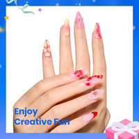 Bolt Bee Blooming Gel 15ml Clear Uv Led Blossom Gel Polish for Spreading Effect Marble Natural Stone Watercolor Floral Print Soak off Diy Nail Art Design Manicure Gift for Women