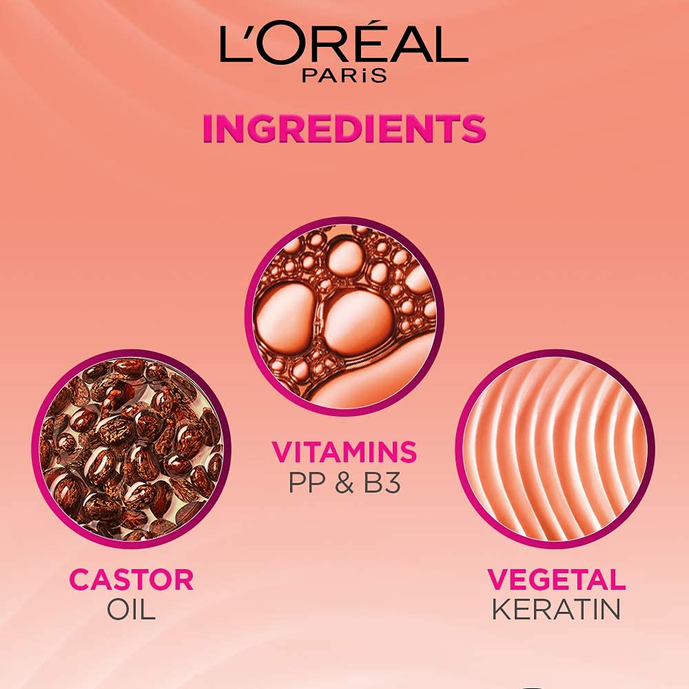 L Oréal Paris Shampoo, Nourishes, Repair & Shine, For Long And Lifeless Hair, Dream Lengths, 82.5Ml