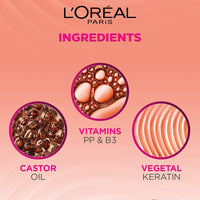 L Oréal Paris Shampoo, Nourishes, Repair & Shine, For Long And Lifeless Hair, Dream Lengths, 82.5Ml