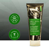 Aroma Magic Detox & Cleanse Face Wash with Activated Bamboo Charcoal & Lemon Essential Oil | Suitable for All Skin Types | 100ml (Pack of 1)