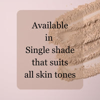 EcoBerry Tinted Face Powder For Everyday No Makeup Look, Talc Free, Hypoallergenic, Sensitive Skin 100% Pure, Organic | Natural | Alcohol Free | Preservative Free | Chemical Free | Vegan,Beige