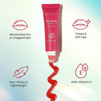 Swiss Beauty Kiss Kandy Lip Balm with Olive Oil | Moisturising | Non-Sticky | Soft & Smooth Lips | Shade - Pomegranate, 10ml