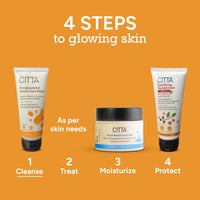 CITTA Encapsulated Ubtan Face Wash For Men & Women | Triple Power Of Turmeric, Saffron & Niacinamide | Removes Suntan, Revives Dull Skin & Enhances Brightness | Encapsulated Ubtan Technology Face Wash For All Skin Types | Non-Drying, Nourishing | 100 ml