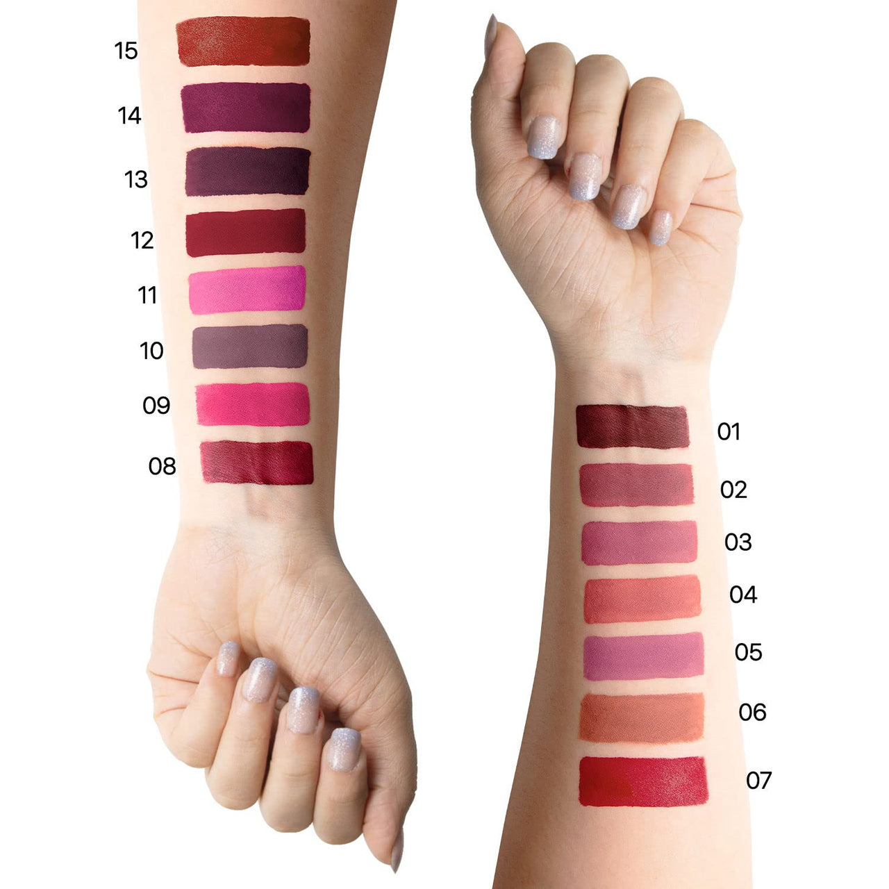 Miss Claire Matte Power Lip color Liquid Listick 3g, (02)