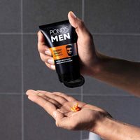 Pond's  Men Pollution Out Activated Charcoal Deep Clean Facewash, 100g & Men's  Energy Bright Face Wash Coffee Beans Bright Skin, 100g