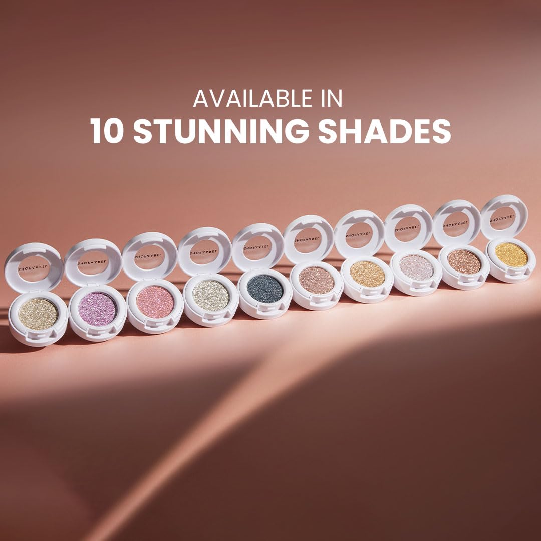 Metallic Eyeshadow Palette, Assorted Colours (BOLD)
