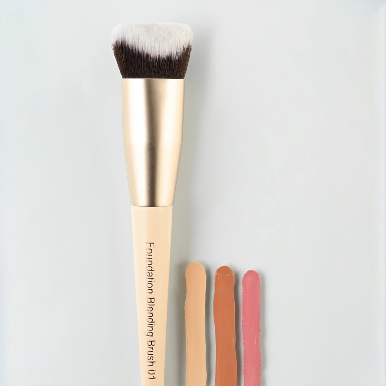 Milagro Beauty Foundation Brush 01 – Seamless Blending Brush for Liquid, Cream & Powder Foundations, Soft Dense Bristles, Flawless Coverage, Vegan & Cruelty-Free, Easy to Use & Clean