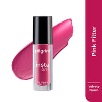 Pilgrim 3 In 1 Lip, Cheek And Eye Tint Cream With Goodness Of Spanish Squalane, Almond Oil, Avocado Oil And Macadamia Nut Oil | Long Lasting Nourisht | Blends Easily 2.5Gm (Pink Filter - 01)