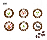 Love Earth Coffee Body Scrub With Organic Shea Butter & Vitamin E For Skin Moisturization & Tan Removal For Soft-Smooth Skin | Bathing Scrub with Coconut Oil | All Skin Types 100gm