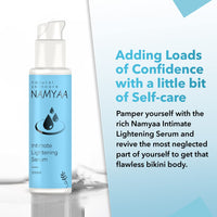 Namyaa Intimate Lightening Serum For Sensitive Skin Of Underarms And Bikini Area, 100G
