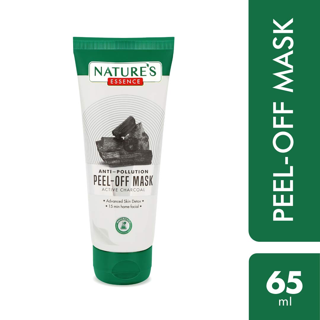 NATURES ESSENCE Anti- Pollution Peeloff Mask Active Charcoal, 50G