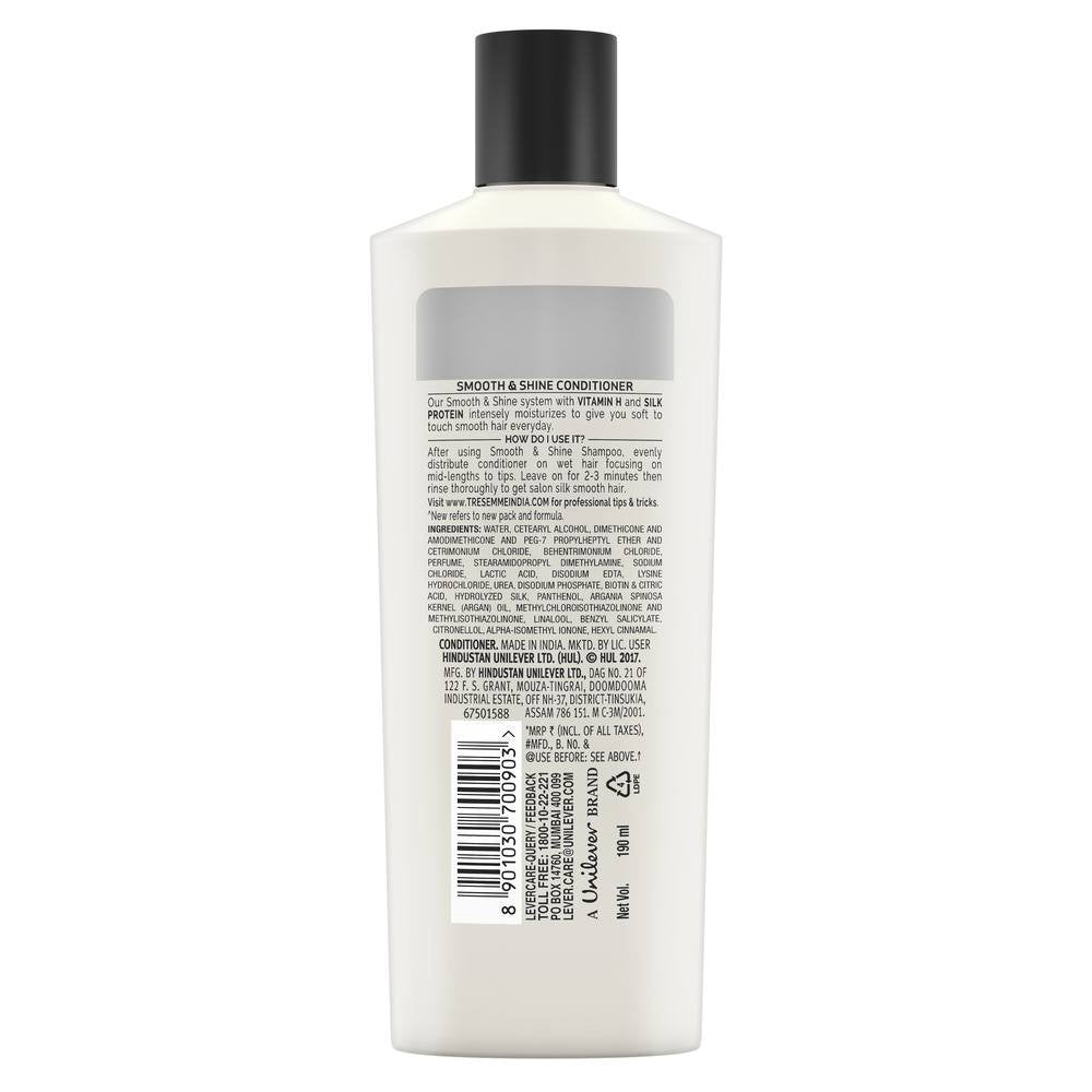 Pears Pure And Gentle Bathing Bar, 125g (Pack Of 8) & TRESemme Smooth and Shine Conditioner, 190ml