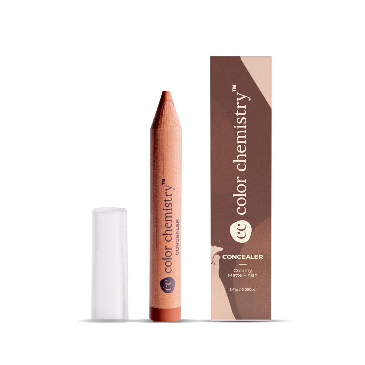 Color Chemistry Concealer, Prairie CO05, 2.49 g | Creamy Matte Finish with Buildable Medium to High Coverage | Long-Lasting, Natural Ingredients & Easy to Apply | Ultra Smooth Texture Blends Seamlessly to Conceal Redness, Blemishes & Even Out Skin Tone |
