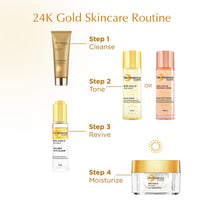 Bio Essence 24K Gold Radiance Face Cleanser, Niacinamide Face Wash for Women, Collagen Amino Acid, Hydrating Face Cleanser for Glowing Skin, Ideal for All Skin Types, Antioxidant, Anti Ageing, 100g