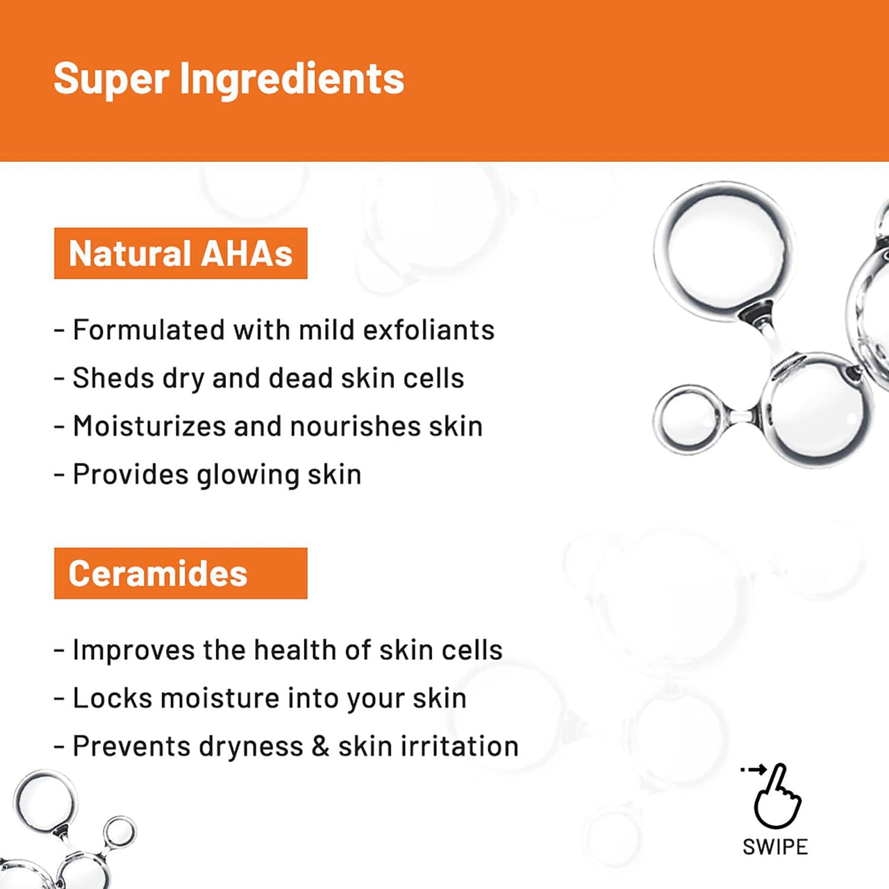 Chemist At Play AHA Body Lotion with 5% Natural AHA, Niacinamide, Shea Butter | For Exfoliating Dry & Dead Skin Cells | Provides Deep Nourishment, Moisturization & Radiant Skin | Reduces tan & Appearance of Strawberry Legs | Skin Brightening Lotion | 236m