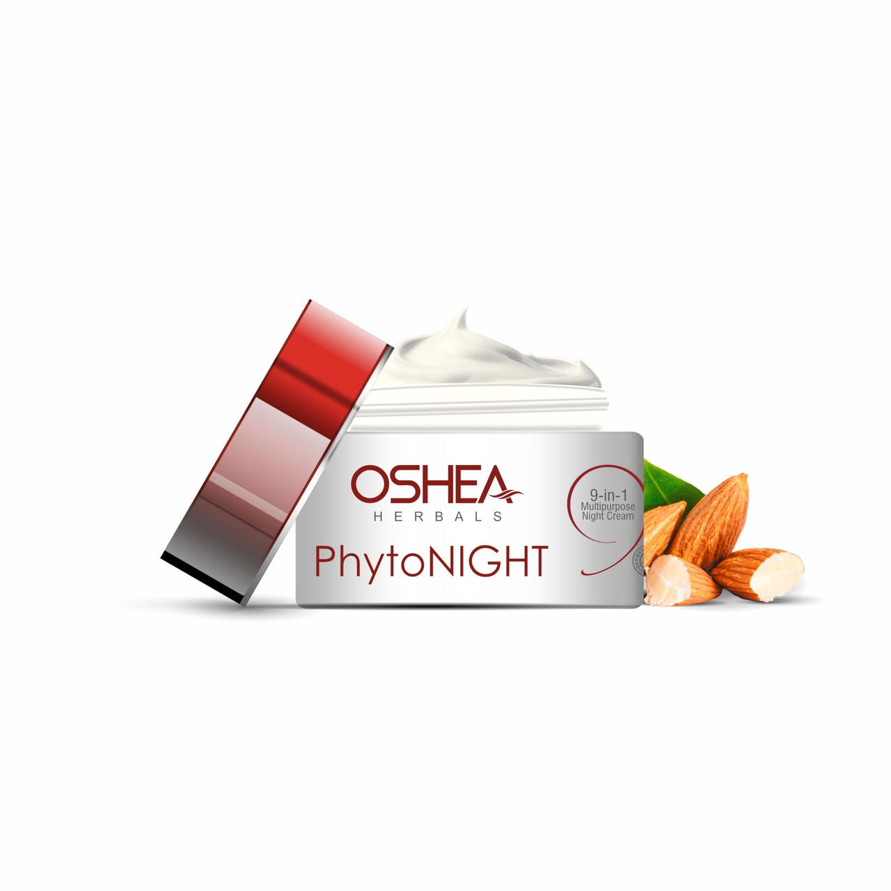Oshea Herbals PhytoNight Face Cream for All Skin Types | Improves Uneven Skin Tone with Maintained Hydration, Minimizes Fine Lines & Signs of Aging Enriched with Soyabean & Bearberry Extract 50 g
