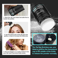 VAGMINE Dry Shampoo Powder - 13g | Natural Oil-Absorbing Formula for Instant Hair Refresh | No Water Needed | Adds Volume & Freshness | Ideal for All Hair Types | Travel-Friendly & Easy to Use