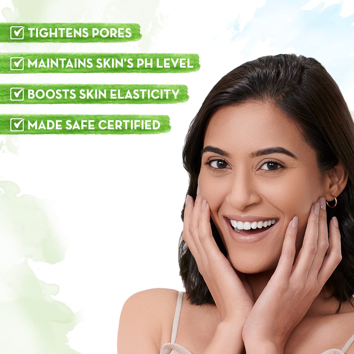Mamaearth Green Tea Face Toner With Green Tea & Collagen For Open Pores - 100 ml