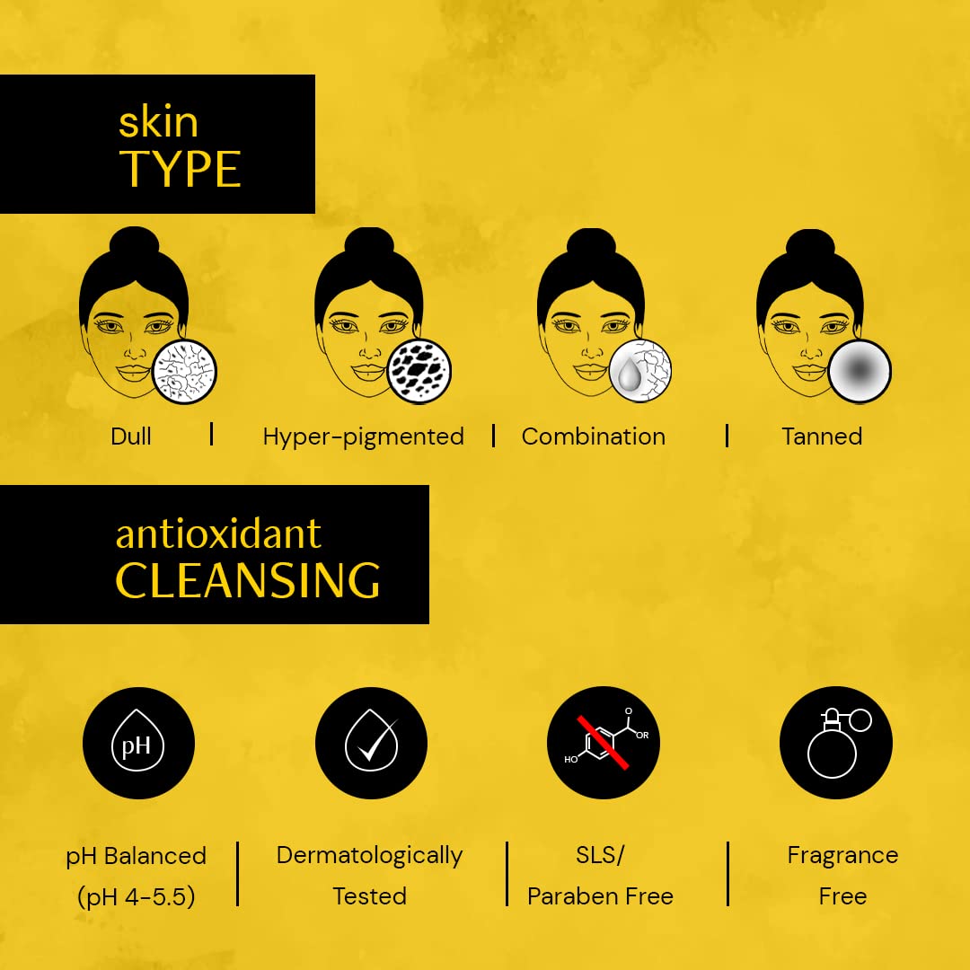 Deconstruct Niacinamide Brightening Facewash | 2% Niacinamide + 2% Liquorice Root Extract | Cleanses, Brightens | Face Wash for Tan Removal, Clear and Bright Skin & Glowing Skin | 100 ml