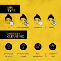 Deconstruct Niacinamide Brightening Facewash | 2% Niacinamide + 2% Liquorice Root Extract | Cleanses, Brightens | Face Wash for Tan Removal, Clear and Bright Skin & Glowing Skin | 100 ml