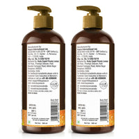 WOW Skin Science Ubtan Body Wash | Tan Removal And Glowing Skin | With Chickpea Flour, Almond, Safron & Turmeric Extract | 500 Ml | Pack of 2