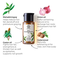 Brillare Professional Oil Away Natural Face Wash With Tea Tree and Turmeric (100 ML) & Brillare Real Mahabhringraj Oil with 14 Traditional Herbs Combo