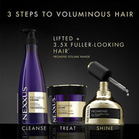 Nexxus Promend Volumizing Shampoo I 250 ml | 3.5X Fuller Hair | Powered by Patented Bond Generation Tech with Elastin Protein