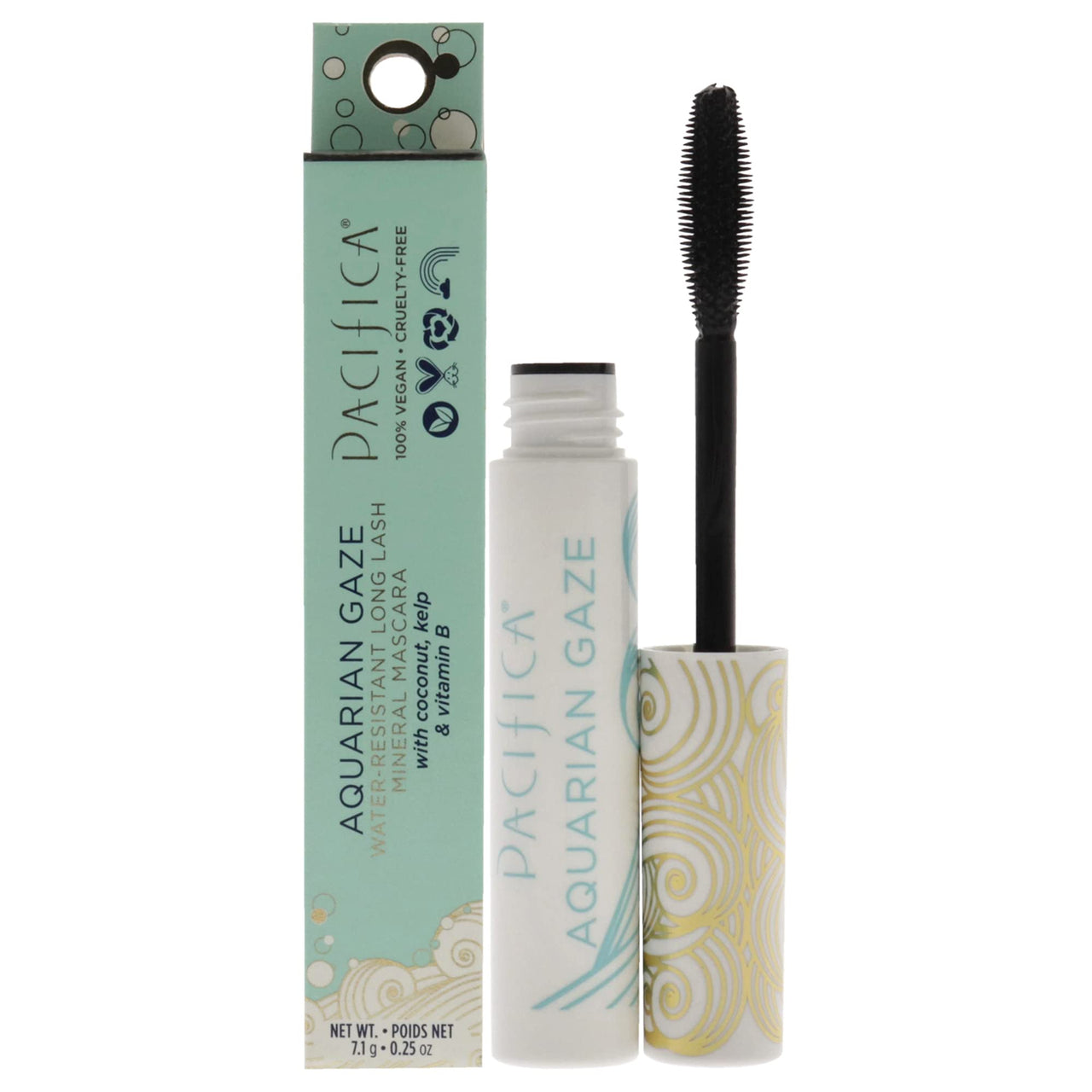 Pacifica Aquarian Gaze Water-Resistant Mascara (Abyss)