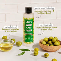 Love Beauty & Planet Lbp Olive Oil & Peptide Bond Repair Shampoo|No Sulfates,No Paraben, 200Ml,1 Count
