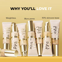 Daily Life Forever52 Sensational SPF 50+ Foundation (Mango-05, 30ML) Enriched with Hyalorinic Acid. Niacinamide and Vitamin E| Upto 12Hrs Longlasting Radiant Finish