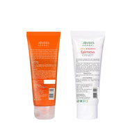 Jovees Herbal Papaya Face Wash For Brightening and Glowing Skin And Saffron & Bearberry Fairness Face Cream |Whitening and Depigmentation For All Skin Types