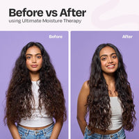MANETAIN Ultimate Moisture Therapy - 100gm | Deep Conditioning for Dry, Frizzy, Thirsty Hair | Hydrating Formula with Algae Oil, Avocado Butter, and Hyaluronic Acid | Sulphate, Paraben, Silicone-Free | Curl Definition & Frizz Control
