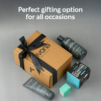 Rivona Naturals Body Detox, Glow & Protect Gift set of 4 pcs| All Skin Types | 100% Natural For Festive | Gift For Him | Gift for Birthdays | Gift Box for Every Occasion