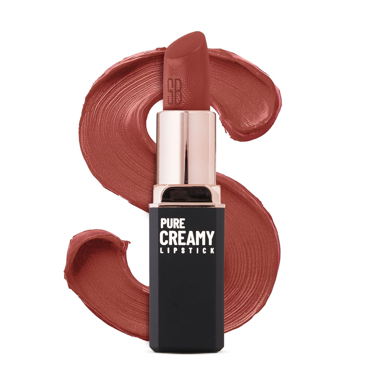 Swiss Beauty Pure Creamy Lipstick 11-Choco Brown (Matte)