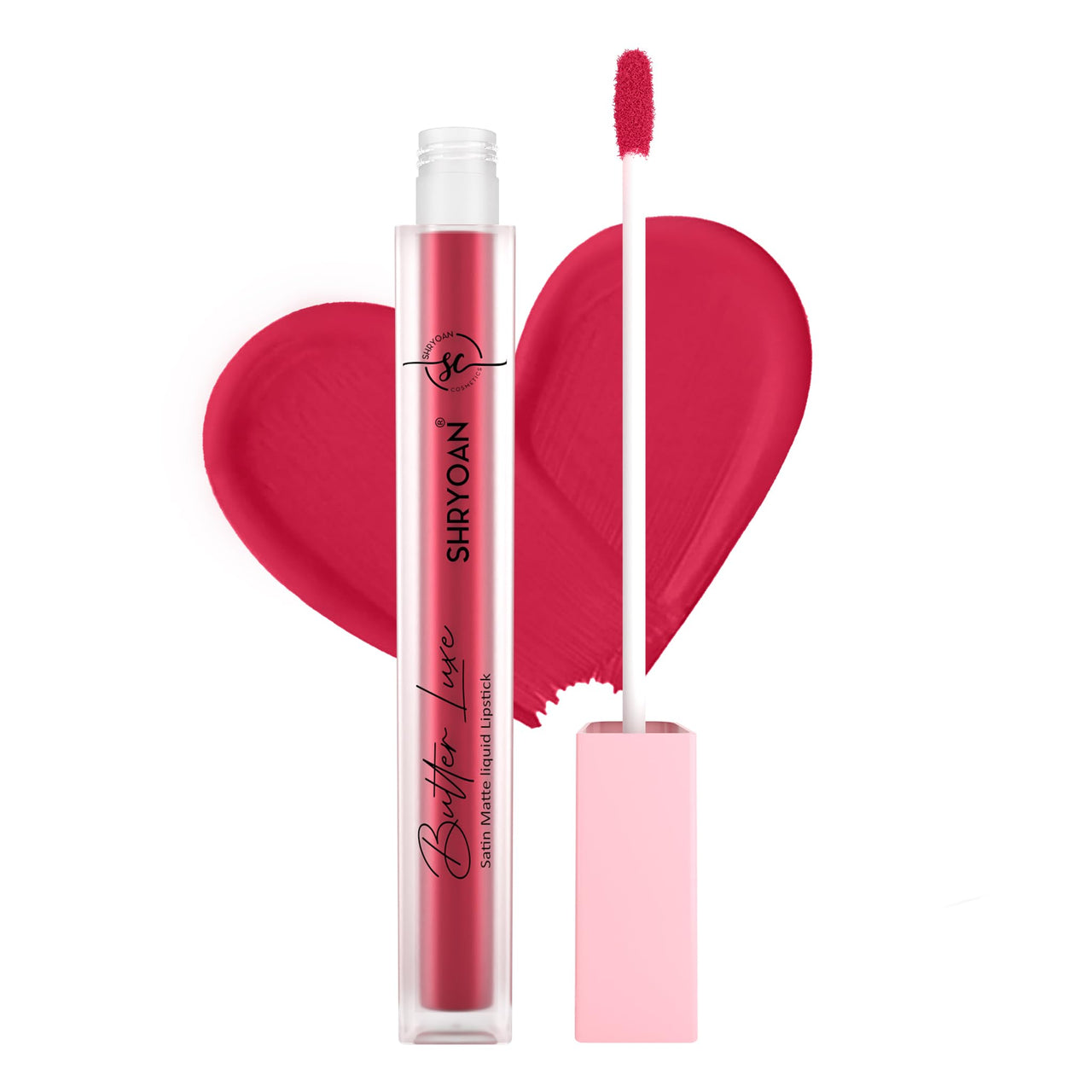 Shryoan Butter Luxe Satin Matte Liquid Lipstick | Ultra Pigmented, Long-Lasting, Non-Transfer Formula, Smooth Lip Color, Weightless Finish, Silky Matte Finish (6ml) (Shade 03, Shade 03)