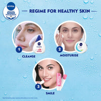 NIVEA Milk Delights Face Wash Caring Rosewater For Sensitive Skin 100ml, 100 ml